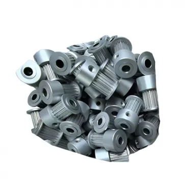 Mattweißes Eloxieren von CNC-Teilen