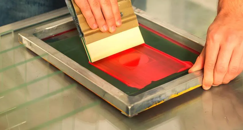 Was ist ein <em>Siebdruck?</em>